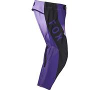 FOX Flexair Spire Pantalones de motocross para jóvenes, morado/negro, Talla 22
