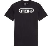 FOX Global Premium Camiseta, negro-blanco, tamaño S para Hombres