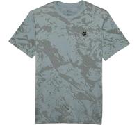 Fox Gravel Tech Tee Gunmetal S - Camiseta unisex para adultos