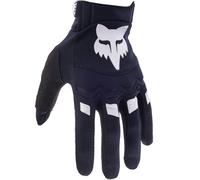 FOX Dirtpaw 2023 Solid Guantes de motocross, negro-blanco, tamaño S para Hombres