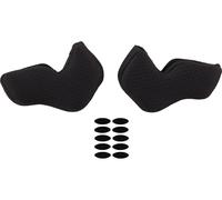 Fox Head Almohadillas de mejillas Dropframe Pro MIPS Cheek Pad Standard negro 59 - 63 cm