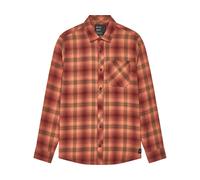 Fox Head Camisa Survivalist Flannel marrón XXL