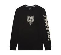 Fox Head Camiseta de manga larga Roughcut Dri-Release Med negro S