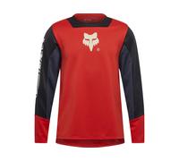 Fox Head Camiseta de Manga Larga Youth Defend Elevated para Jóvenes rojo M