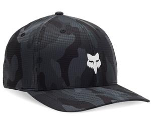 FOX Head Camo Tech Flexfit Gorro, verde-marrón, tamaño S M para Hombres