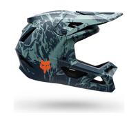 Fox Head Casco integral infantil Youth Rampage Image Print MIPS azul