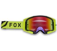 FOX Airspace Throttle Spark Gafas de motocross, negro-amarillo para Hombres