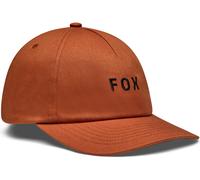 Fox Head Gorra ajustable Wordmark marrón one_size