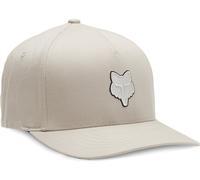 Fox Racing Fox Head Flexfit Hat Gorro/Sombrero, Blanco Vintage, L para Hombre