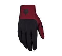 Fox Head Guantes de dedo completo Defend D3O modelo 2024 rojo/negro
