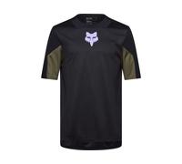 Fox Head Jersey de manga corta Defend negro S