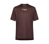 Fox Ranger Woodmark SS Caballeros Camiseta para ciclista S Marrón