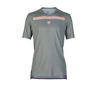 Fox Head Maillot Flexair Aviation Race SS gris XXL