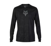 Fox Head Maillot Ranger TruDri LS negro S