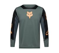 Fox Head Maillot Youth Defend Creation L/S azul XL