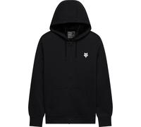 FOX Head Sasquatch Fleece Zip Sudadera, negro, Talla L