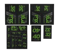 FOX Heritage Decal Kit Fork & Shock | bis MY20 | Green