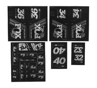 FOX Heritage Decal Kit Fork & Shock | bis MY20 | Silver
