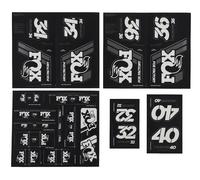 FOX Heritage Decal Kit Fork & Shock | bis MY20 | White
