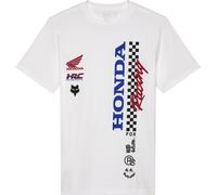 FOX Honda Camiseta, Blanco, Talla S