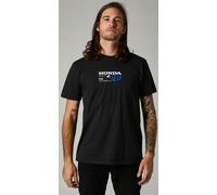 FOX Honda Premium Camiseta, negro, Talla S