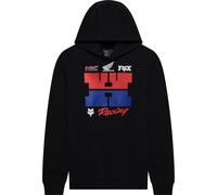 FOX Honda Sudadera con capucha, negro, Talla 2XL