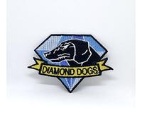 Fox Hound Diamond Dogs - Parche bordado con diseño de serpiente Big Boss