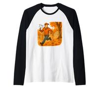 Fox Hunt Dirección de radio Buscando otoño Camiseta Manga Raglan