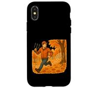Fox Hunt Dirección de radio Buscando otoño Carcasa para iPhone X/XS