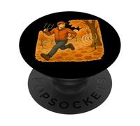 Fox Hunt Dirección de radio Buscando otoño PopSockets PopGrip Adhesivo