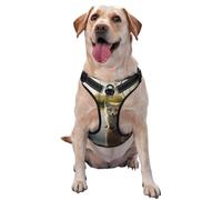 Fox in The Water - Chaleco de tracción para mascotas, estampado grande, ideal para pasear perros, senderismo, viajes diarios