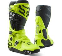 FOX Instinct Botas de motocross, amarillo, Talla 12