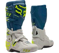 FOX Instinct Botas de motocross, gris-azul, tamaño 48 para Hombres