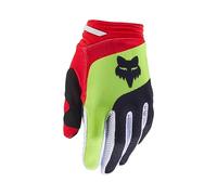 FOX JUNIOR 180 - Guantes de balasto, color negro y rojo