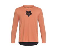 Fox Junior Ranger Head Coral YM - Camiseta de Ciclismo de Manga Larga