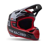 Fox Junior V1 Race Spec Casco Fluorescente Rojo YM