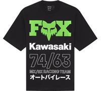 Camiseta FOX Kawasaki Oversized NegroXL Negro
