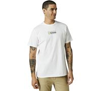 FOX Kawasaki Premium Camiseta, Blanco, Talla S