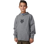 FOX Legacy Sudadera con capucha juvenil, gris, tamaño XS