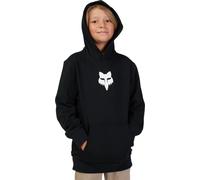 FOX Legacy Sudadera con capucha juvenil, Negro/Blanco, Talla YXS