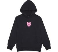 FOX Legacy Sudadera con capucha juvenil, negro/rosa, Talla YM
