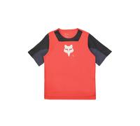 FOX Maillot de ciclismo para niños Defend Elevated rojo | 140-152