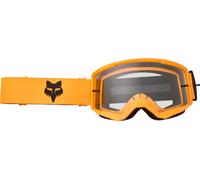 FOX Main Core Gafas de motocross, negro-naranja para Hombres