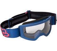 FOX Main Dier Gafas de motocross para jóvenes, Azul, Talla única