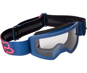 FOX Main Dier Gafas de motocross para jóvenes, Azul, Talla única
