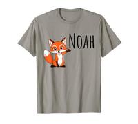 Fox - Mi nombre es Noah - Animales del bosque para niños Comic Camiseta