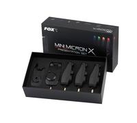 Fox Mini Micron X Set De 4 Barras Para Carp, Alarma Bite Y Receptor