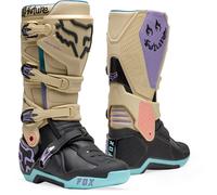 FOX Motion Hello Future Special Edition Botas de motocross, Marrón claro, Talla 11,5