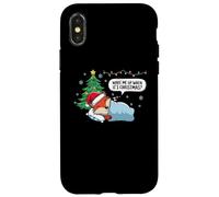 Fox Official Sleep Pajamas Nightgown SleepyFox Carcasa para iPhone X/XS