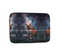 Fox On The Galaxy - Funda para portátil de 15 pulgadas, apta para viajes y viajes de negocios